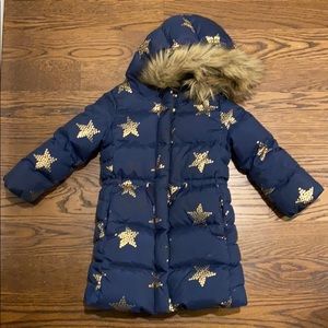 Gap long puffed coat